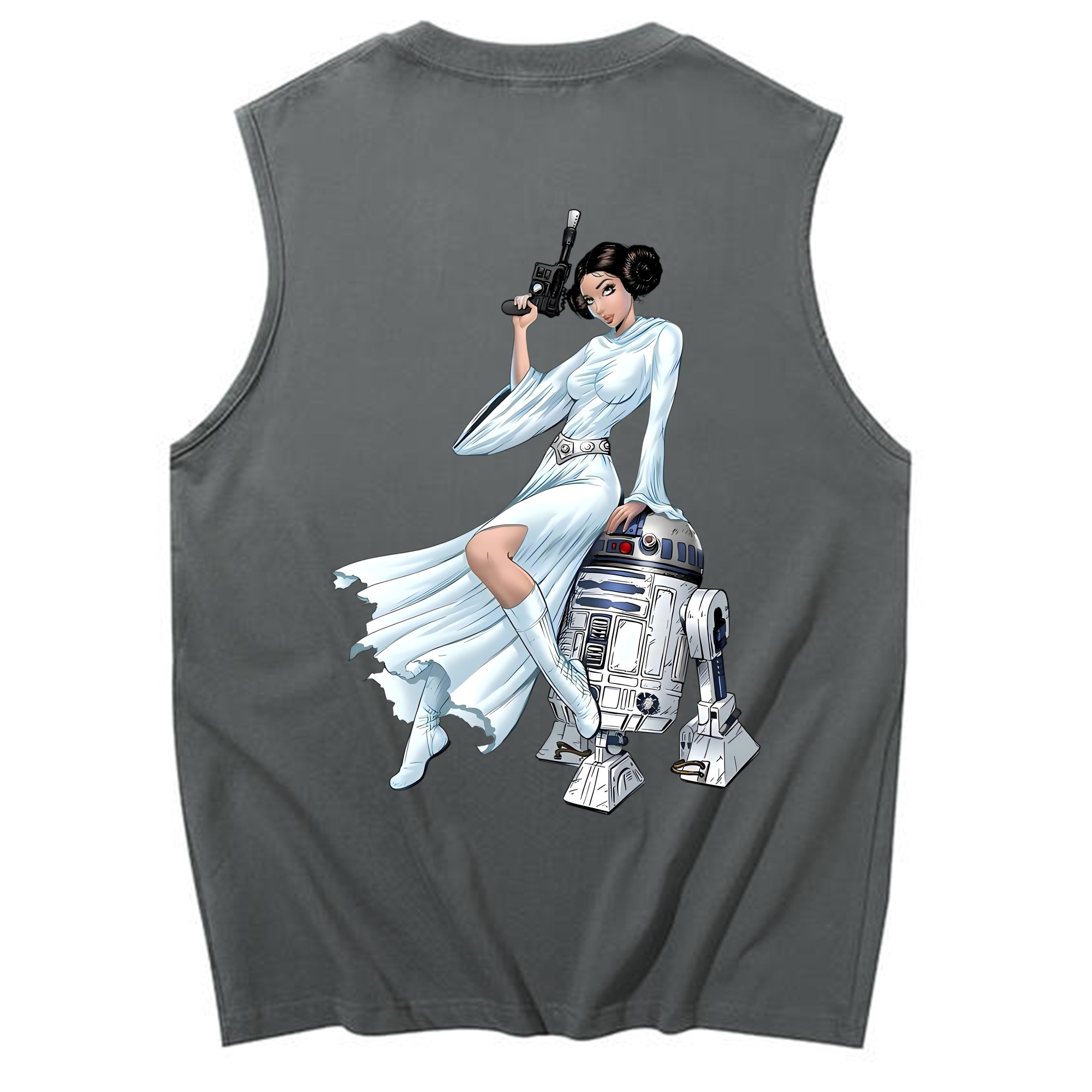 （画像用） スター・ウォーズ Star Wars コットン100％タンクトップ（背面プリント）